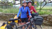 All smiles on the self guided cycle between Porto and Santiago |  <i>Pat Rochon</i>