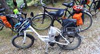 Electric bike used on Lycian Coast Cycle