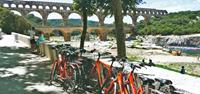 Bikes at Pont du Gard