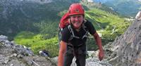 Climbing on the Via Ferrata