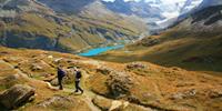 Col de Torrent on the Haute Route walk, Switzerland