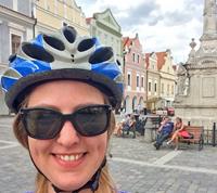 Exploring Trebon by bicycle on Guided Prague to Vienna tour