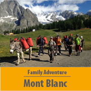 family holidays Mont Blanc - UTracks - Active Europe