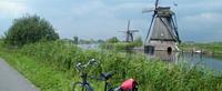 A bicycle and windmill in Holland - UTracks Travel