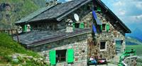 Mountain refuge in Mont Blanc region