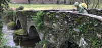 Pausing for reflection on the Camino trail