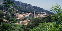 Beautiful Piana on the island of Corsica