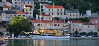 The San Snova boat in Croatia