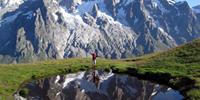 Feeling great on the Tour du Mont Blanc