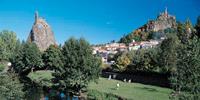 The beautiful town of Le Puy en Velay is the start point of stage 1 on the Way of St James in France