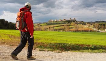 Walking on the Francigena Way
