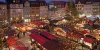 Traditional Christmas market in Jena, Germany