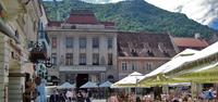 The Transylvania hiking trip finishes in the charming town of Brasov. 
