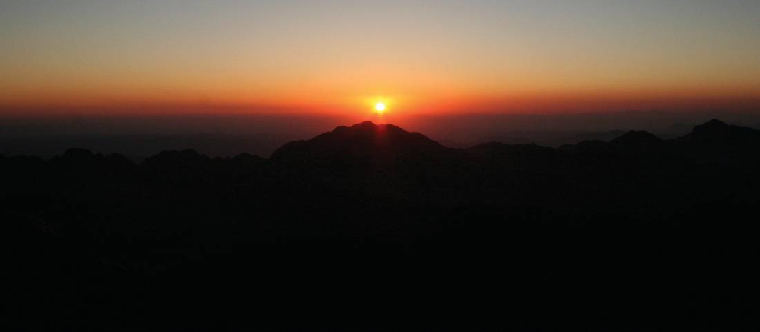 Mt Sinai sunrise, Egypt |  <i>Neill Prothero</i>