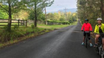 Country lanes are part of the diverse cycle landscape on the South Coast Cycle,Kate Baker Country lanes are part of the diverse cycle landscape on the South Coast Cycle