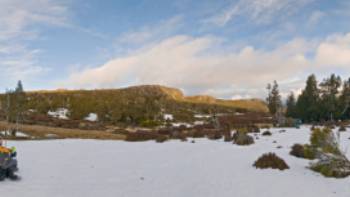 Dixons Kingdom in Winter,Aran Price Winter in the World Heritage sub-alpine wilderness