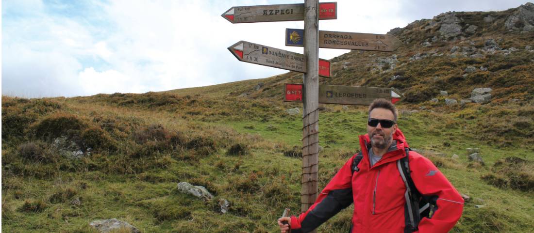 Local sign post along the Camino Trail |  <i>Scott Kirchner</i>