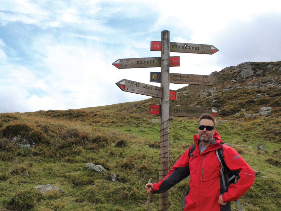 Local sign post along the Camino Trail |  <i>Scott Kirchner</i>