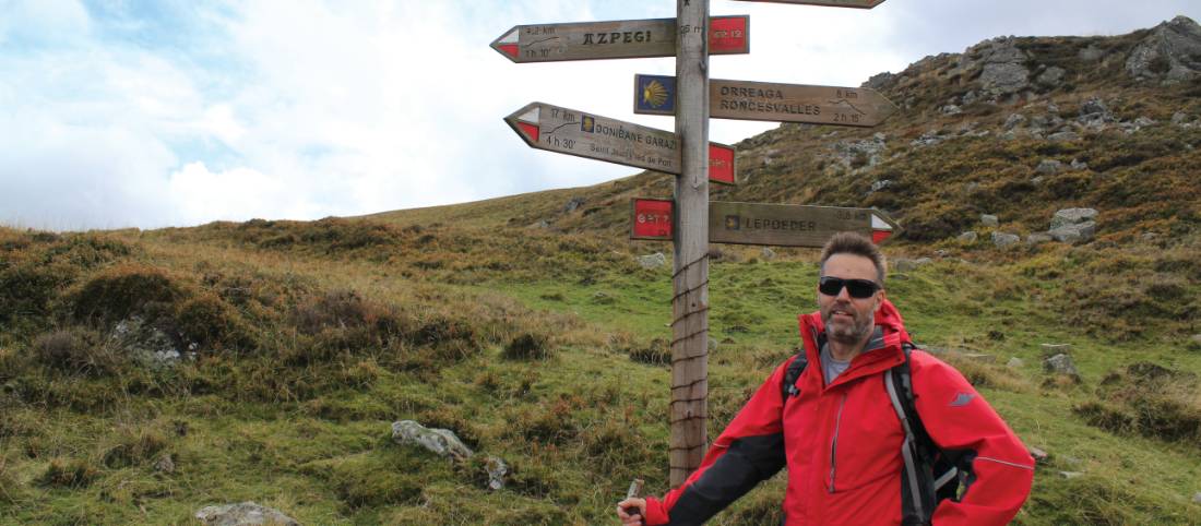 Local sign post along the Camino Trail |  <i>Scott Kirchner</i>