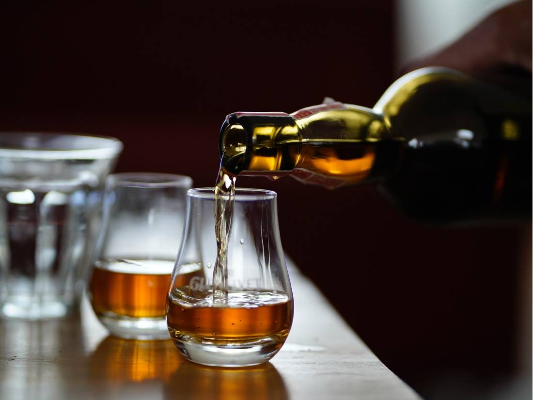 'Wee dram' is euphemism for a shot of whisky in Scotland