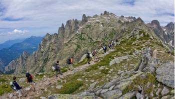 Walking on Corsica's GR20