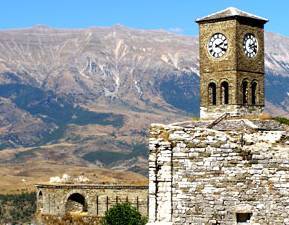 Cycling the quiet trails of Albania to view impressive scenery and sights