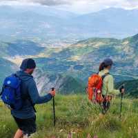 Hikers on the High Scardus Trail