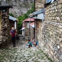 Hiking through authentic villages on the High Scardus trail in Albania