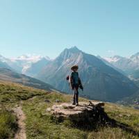 Gorgeous views from the alpine trail