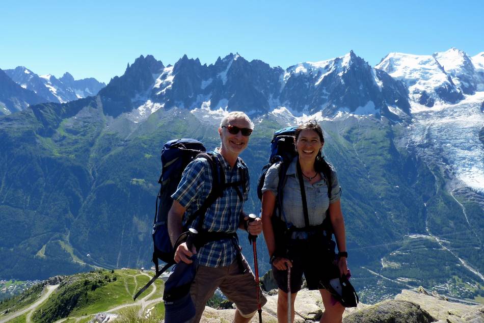 Yet another stunning vista on the Tour du Mont Blanc.  C'est Magnifique! |  <i>Mar Knox</i>