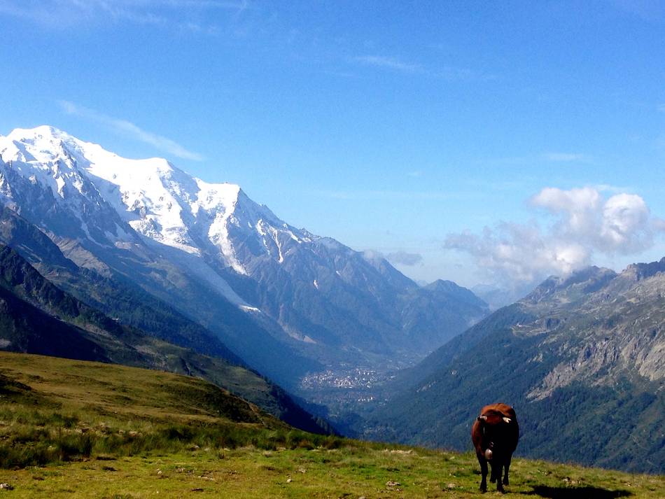 First views of Switzerland when walking around Mont Blanc |  <i>Caity Wallace</i>