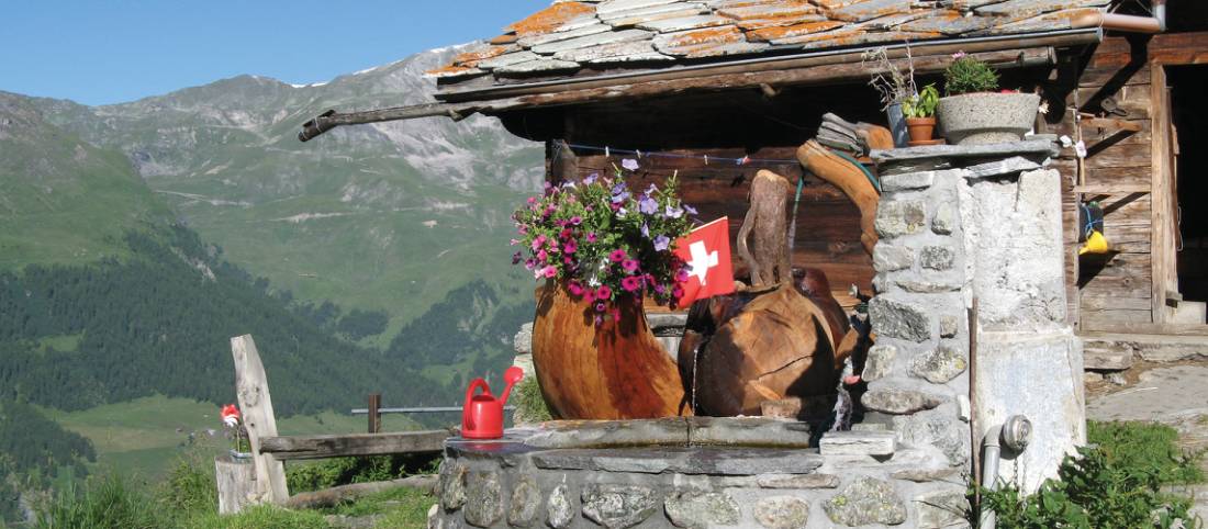 Comfortable cabin in the Swiss Alps |  <i>Sarah Higgins</i>