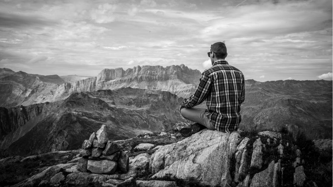 Taking in the view from Le Brévent |  <i>Tegan Head</i>