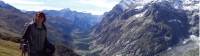 Trekker looking into Italy's gorgeous mountain range |  <i>Kerren Knighton</i>