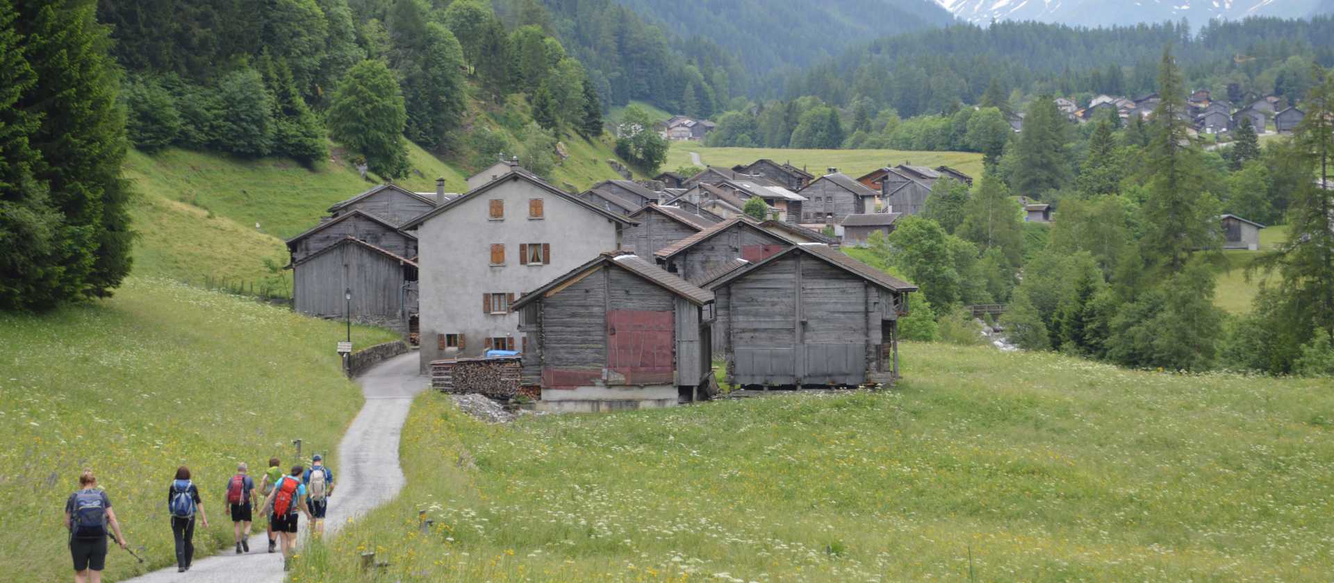 Walk through villages on the Mont Blanc walk | Erin Williams