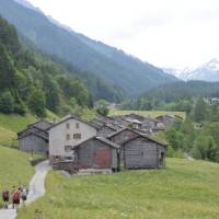 Walk through villages on the Mont Blanc walk | Erin Williams
