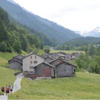 Walk through villages on the Mont Blanc walk | Erin Williams