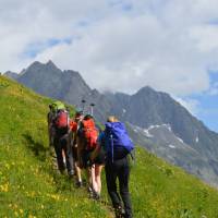 On the trail in the Mont Blanc region | Erin Williams