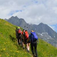 On the trail in the Mont Blanc region | Erin Williams