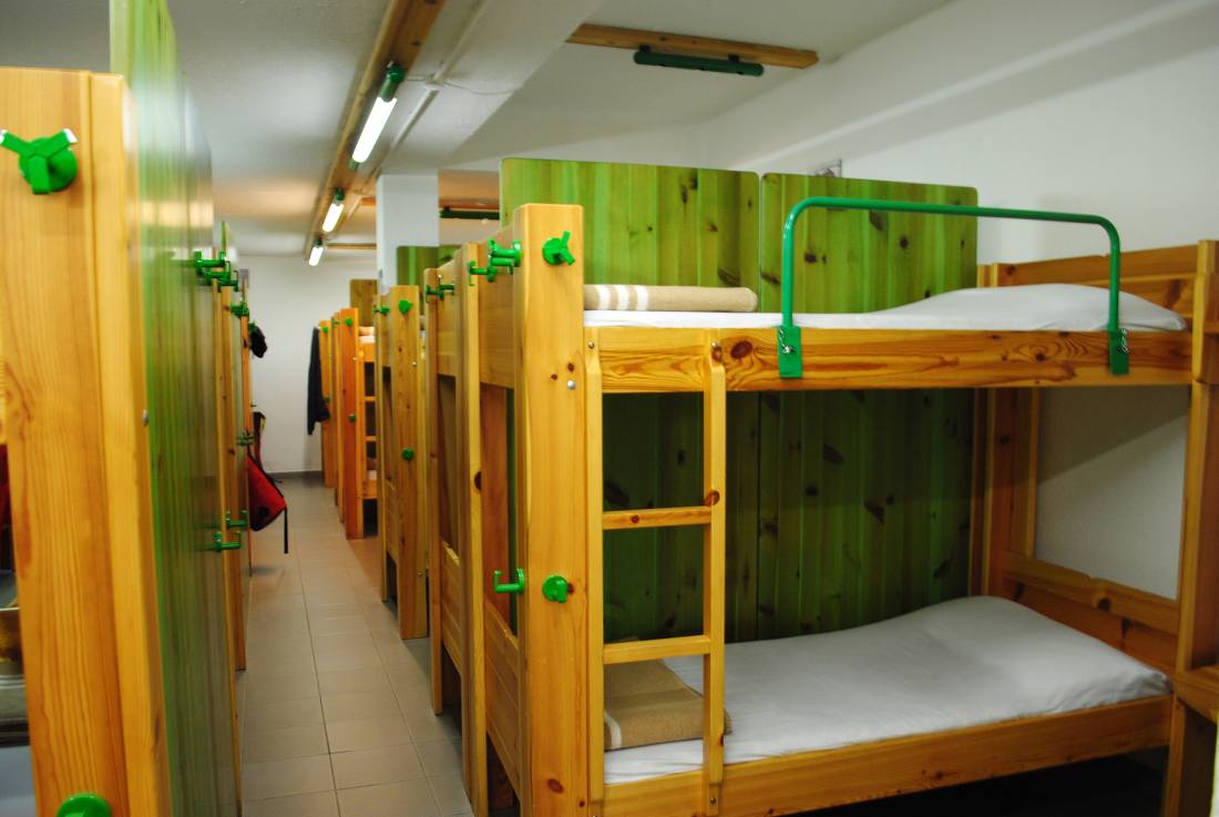 Dorm Room at Relais d'Arpette |  <i>Ryan Graham</i>