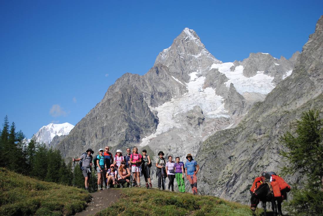 Group photo on the Tour du Mont Blanc |  <i>Ryan Graham</i>