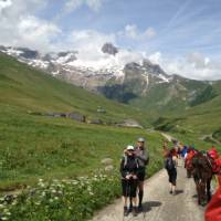 Ascending the Valley of the Glaciers to the Col de la Seigne on the French Italian border | Kate Baker