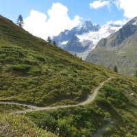 Views of Freney Pillar, Tour de Mont Blanc | Sarah Hunt