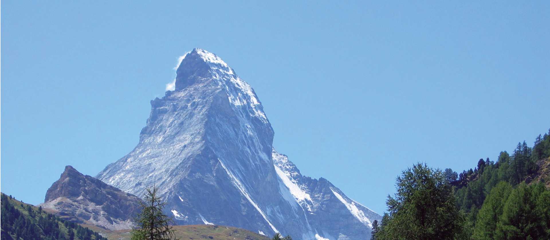The distinctive Matterhorn