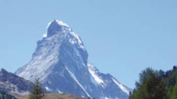 The distinctive Matterhorn