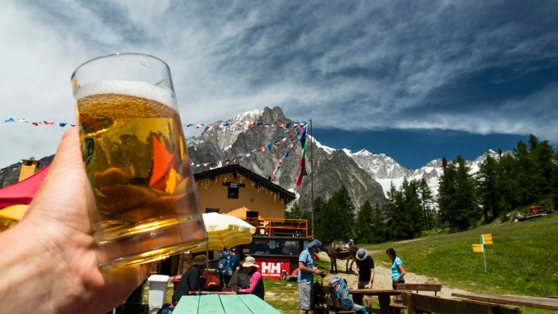 Enjoy creature comforts at the refuges in the Mont Blanc region |  <i>Tim Charody</i>