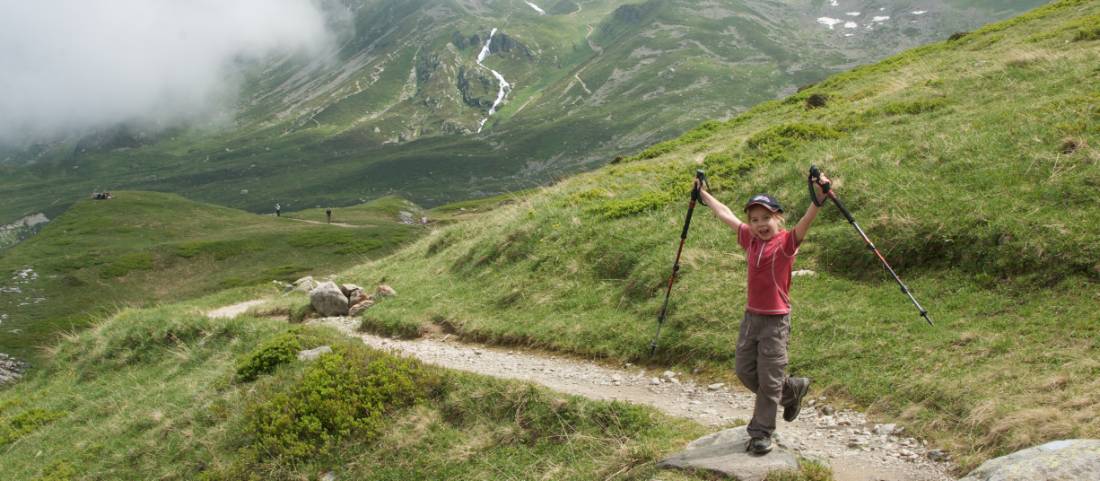 Child on the Mont Blanc Circuit |  <i>Kate Baker</i>