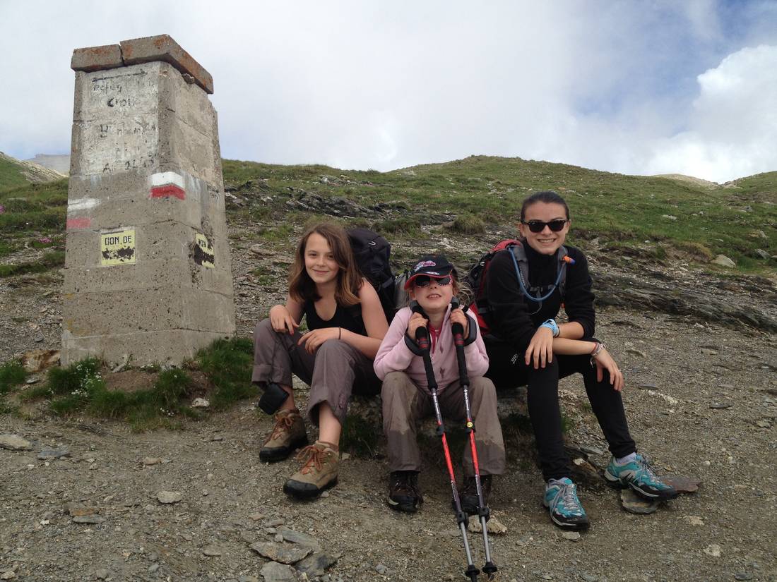 At the Col du Bonhomme on the Tour du Mont Blanc |  <i>Kate Baker</i>