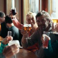 Enjoying an appertif in the refuge in the Mont Blanc region | Tim Charody