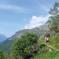 Trekking mountain side trails as we explore the Alps | Erin Williams